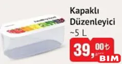 KAPAKLI DÜZENLEYİCİ 5 L